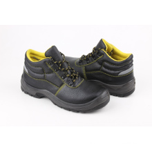 Geniune Leather Safety Boots with Steel Toe and Steel Midsole